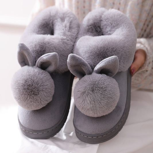 Winter Rabbit Slippers