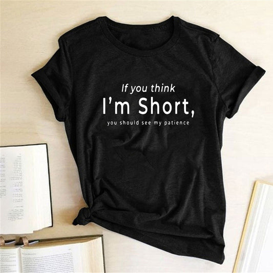Short patience T-shirt