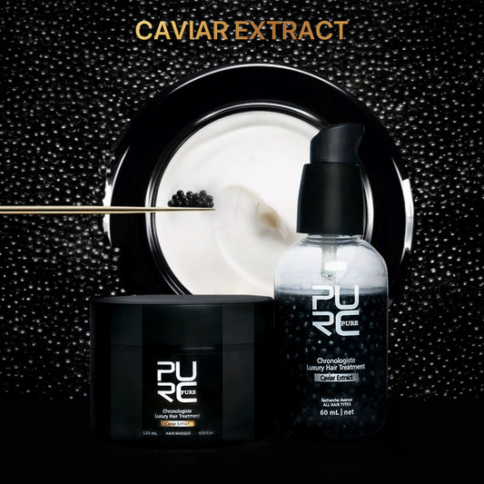 Caviar extract hair care set